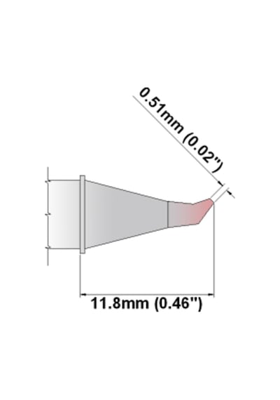 S75Sb005 Ssc-726A Metcal Havya Uyumlu Lehimleme Ucu