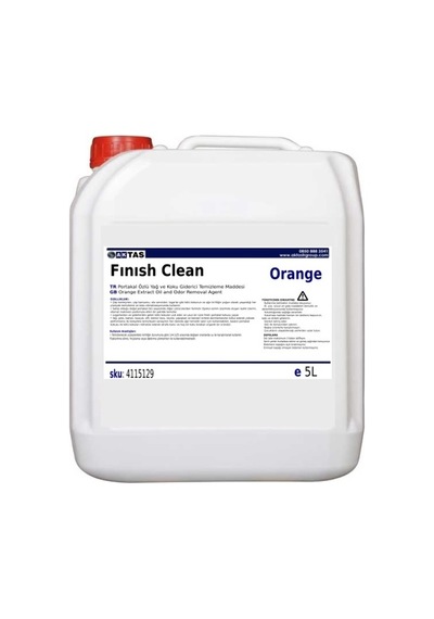 Clean Orange Ağır Yağ Logar Baskın Ve Kötü Koku Giderme Maddesi 5 Litre N11.3171