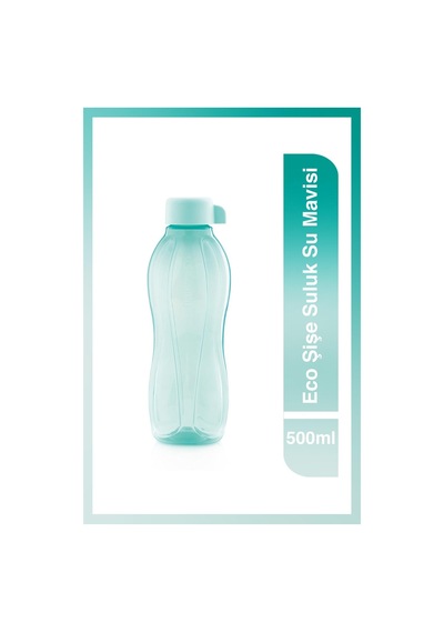 Tupperware Eco Şişe Suluk 500 ml Su  Mavisi