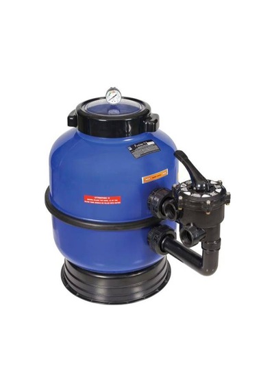 Gemaş Fusıon Sl 500 Mm 10 M3/h 1,5 Plastik Havuz Kum Filtresi Yandan Çok Yollu Vanalı -toptancıyızbiz