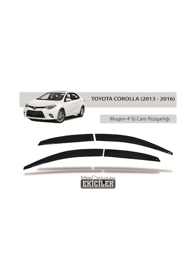 Ekiciler Toyota Corolla Uyumlu Cam Rüzgarlığı 2013-2016 N11.27728