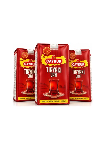Çaykur Tiryaki 1 Kg 3'lü Çay