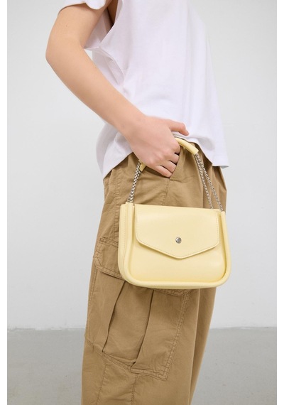 Shule Bags Soshe El Ve Çapraz Çanta Sarı Sarı