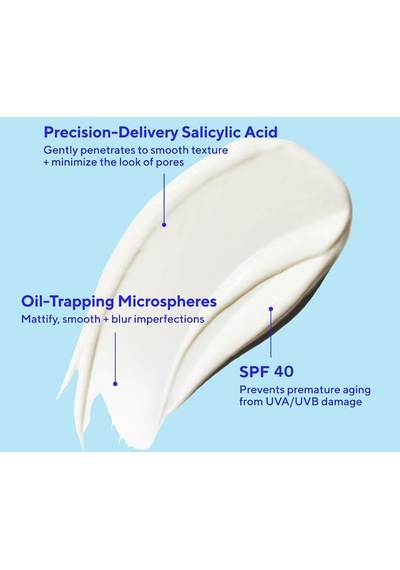 Güneş Koruyucu, Matlaştırıcı Ve Gözenek Sıkılaştırıcı Nemlendirici Krem Spf 40, Superactive Spf 40 Moisturizer, Mattifying Oil + Pore Control
