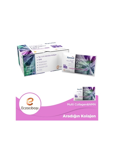 Dynavit Diamond Nmn Collagen Pro 30 Saşe