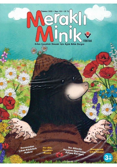 Meraklı Minik Dergi Temmuz 2025 3-6 Yaş