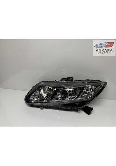 Honda Civic Fb7 2012 - 2015 Ön Far Lambası Sol Zenonsuz Tip Xenonsuz Tip - Sol Ön