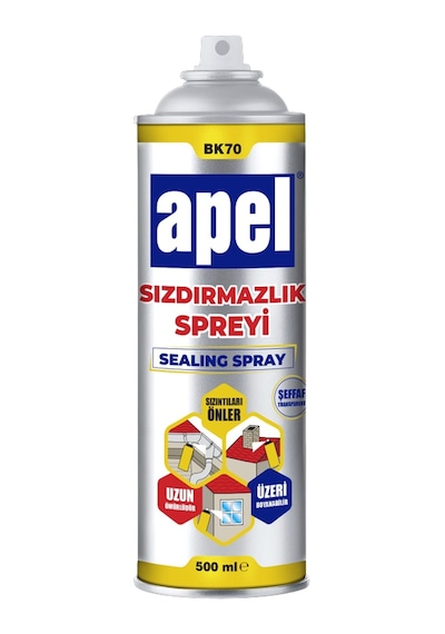 Apel Su Sızdırmazlık Su İzolasyon Spreyi Şeffaf 500 ML