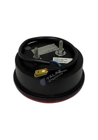 Farplas 24v Arka Sis Lambası Ledli Yuvarlak Güleryüz Cobra-mıtsubıshı-otokar-temsa 122 Mm