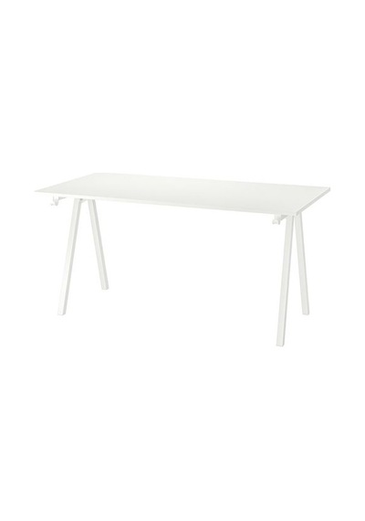 Ikea Trotten Çalışma Masası Tablası, Beyaz, 160x80 Cm Ikea Trotten Çalışma Masası Tablası, Beyaz, 160x80 Cm