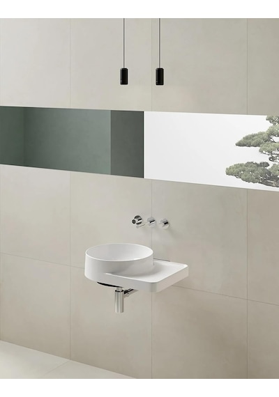 A45148 Yuvarlak Lavabo Süzgeci, Universal, Sabit, Krom