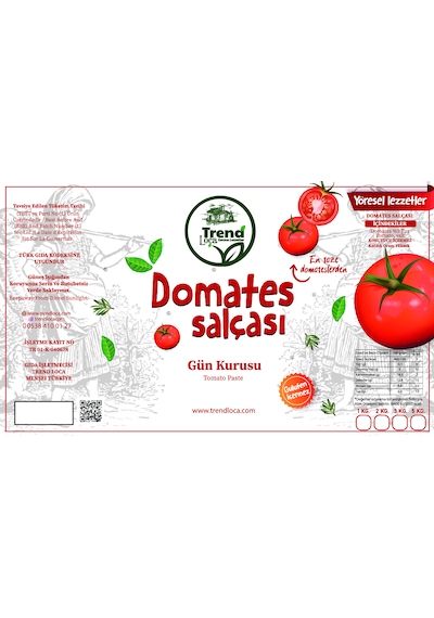 Domates Salçası Gaziantep 1 Kg