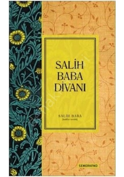 Salih Baba Divanı Ciltli Semerkand Yayınları
