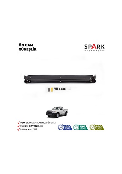 Toyota Hilux 2006-2012 Yıl Aralığı Uyumlu Ön Cam Güneşliği