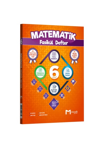 Mozaik 6.sınıf Fasikül Defter Matematik - 2026-27