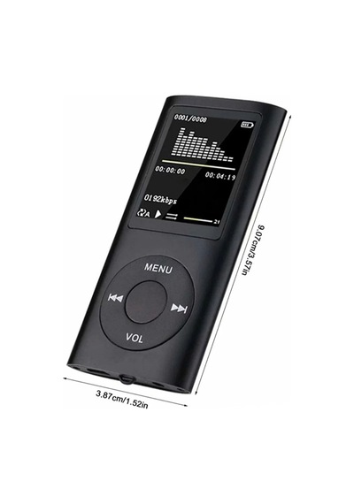 Mp3 Çalar Fm Radyo Sd Kart Girişli Mp4 Player 1.8 Inç Renkli Ekran