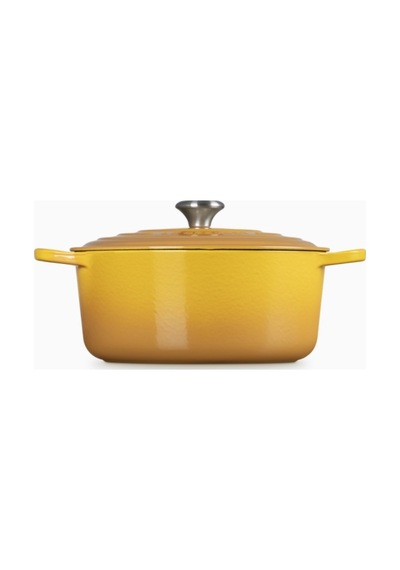 Le Creuset Yuvarlak Ikonik Lüks Döküm Tencere 28 Cm Sarı