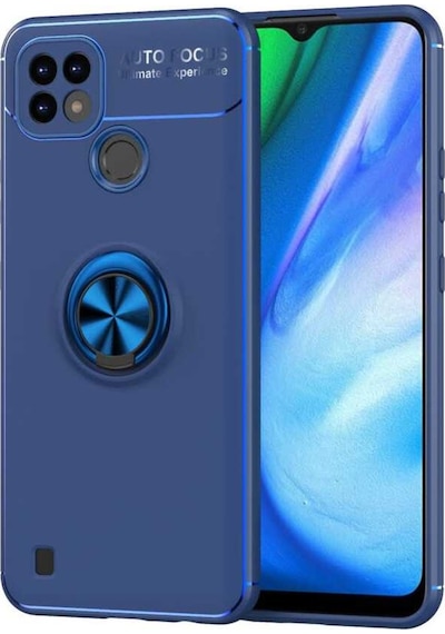 Realme C21 Kilif Yüzüklü Standli Manyetik Kamera Korumli Silikon 497712811