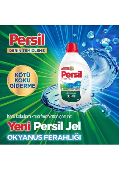 Jel Sıvı Çamaşır Deterjanı Okyanus Ferahlığı 2470ml 38 Yıkama