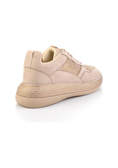 Bambi Bej Kadın Sneaker K01228090987 Bej