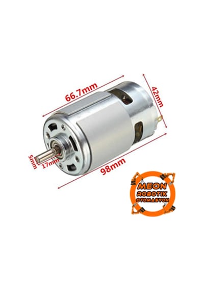 Rs775 Dc Motor Mini Spindle Seti