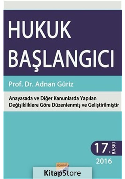 Hukuk Başlangıcı / Adnan Güriz