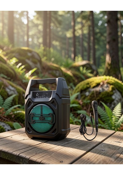Kablosuz Hoparlör 10w 1200mah Şarjlı Fm Radyolu Uczzz1283hoparlör-1