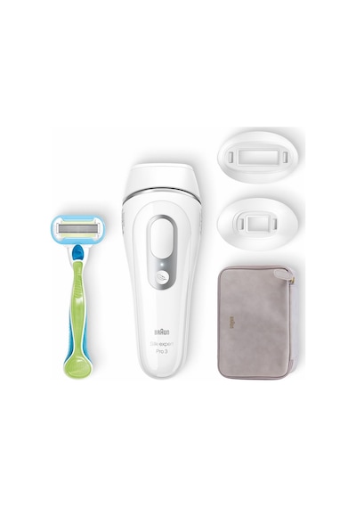 Braun Silk Expert Pro 3 PL3233 300.000 Atımlı 3 Başlıklı Yeni Nesil IPL + Seyahat Çantası Braun Silk Expert Pro 3 PL3233 300.000 Atımlı 3 Başlıklı Yeni Nesil IPL + Seyahat Çantası
