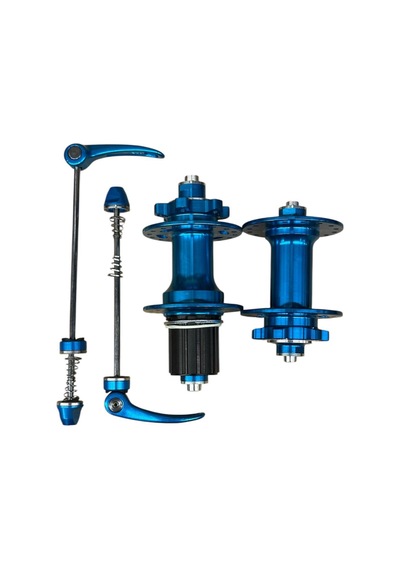 Forte Gt Xbyc 680 Bisiklet Hub Sesli Ön Arka Kaset Göbek Seti 32 Delik 6 Vida Qr Mandal Mavi