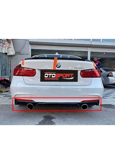 Bmw F30 M 335 Difüzör Fiberglass Boyasız