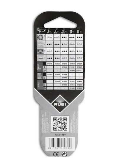 Rubi 5/16 Seramik Fayans Kesme Elması 8 MM 1 Adet
