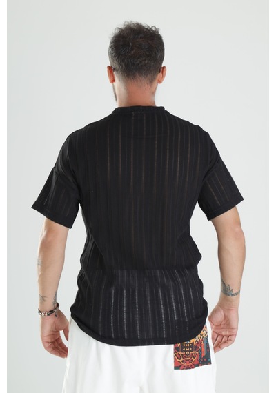 Cocopelli Tasarım Siyah T-shirt Coc1105 Siyah