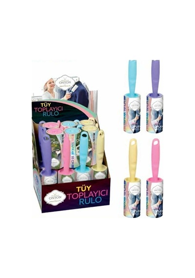 60 Yapraklı Myclean Yapışkanlı Tüy Toplama Rulosu Paketi 12 Adet