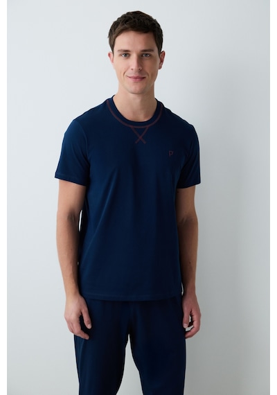 Penti Erkek Navy Star Pijama Takımı