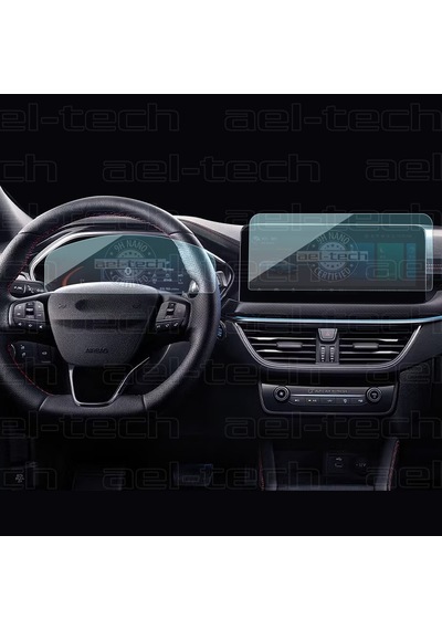 Ford Focus Uyumlu 13,2 Inç Navigasyon Ve 12,3 Inç Dijital Gösterg