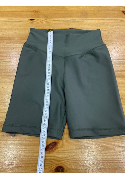 Lismina Antrasit Midi Boy Şort Tayt 39 Cm. Antrasit