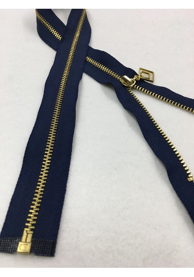 Demir Diş Mont Hırka Yelek Fermuarı 80 Cm Lacivert No:5