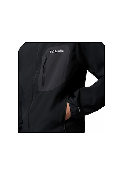 Columbia Tall Heights Iıı Kapüşonlu Erkek Softshell Wo3966 Siyah