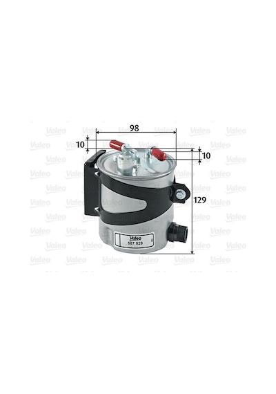 Valeo 587528 Yakıt Filtresi Mazot Dacıa Logan 1.5 Dcı 7701067123-82006