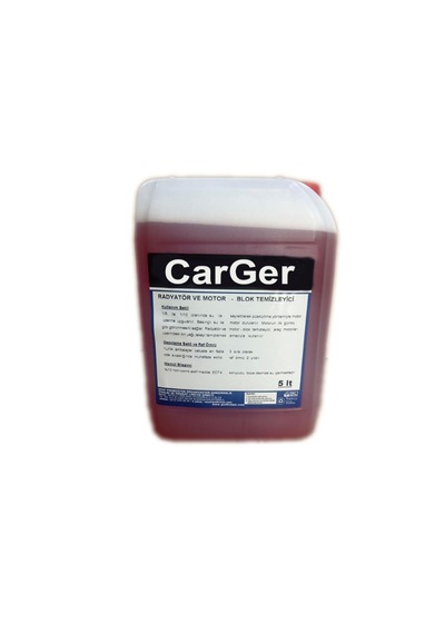 Carger Radyatör Ve Motor Blok Temizleme 5 Litre