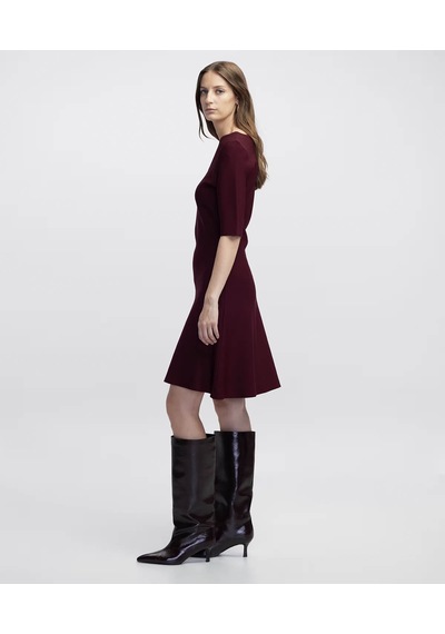 İpekyol A Kesim Triko Bordo Kadın Elbise Iw6250002093 Bordo