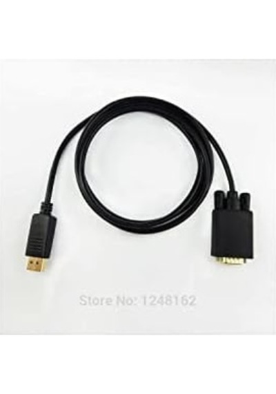 1.8 Metre Display Port To Vga Display Vga Kablo Displayport Vga Kablo