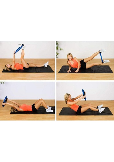 Delta Dura-strong Pilates Çemberi 35 Cm Fuşya