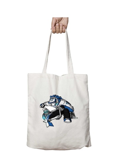Art Hediye Thresh Ssw İki Tarafı Kalıcı Baskılı Yıkanabilir Çanta Çok Renkli