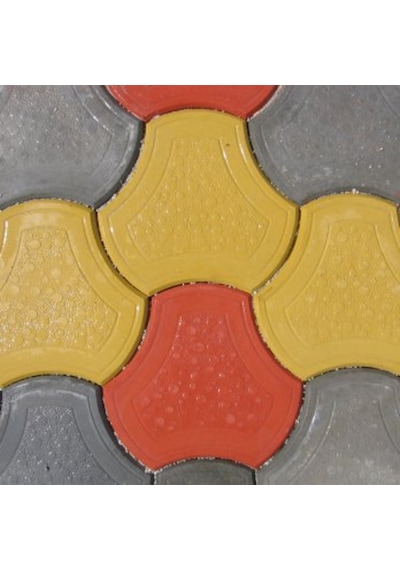 Plastik Parke Taşı Tekli Deniz Anası 1/2 4,5 Cm (10 Adet)