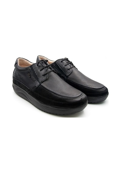 Dr.Comfort Ortopedik Bağcıklı Erkek Ayakkabı Dr.10.604-Siyah