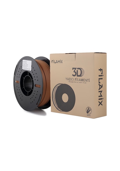 Filamix Pla+ Kahverengi Filament 1,75mm 1kg - Bisiparisver