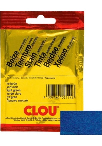 Suda Çözülen Oksit Toz Ahşap Boyasıclou Oksit Toz Boya Nr:160 Mavi 12gr-5162
