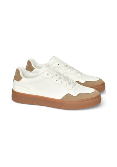 Fox Shoes Y973890109 Beyaz/vizon Spor Ayakkabı Sneakers Beyaz - Vizon