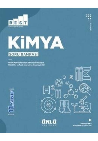 11.Sınıf Kimya Soru Bankası Best - Ünlü Yayınları